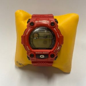 G-Shock Red waterproof watch